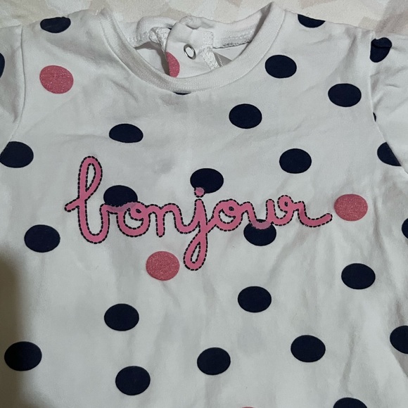 🌻3/25$ Mayoral baby girl Bonjour top - 4/6 months - Picture 2 of 5